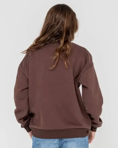 College Dropout Oversized Crew Fleece