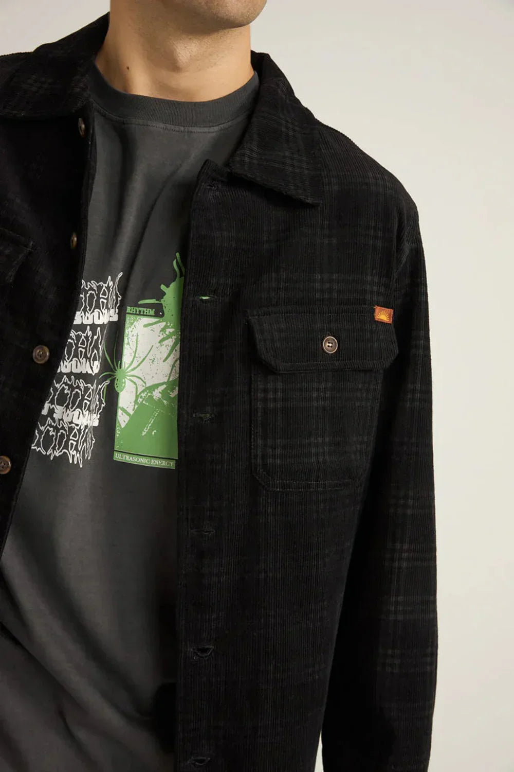 Cord Check Overshirt