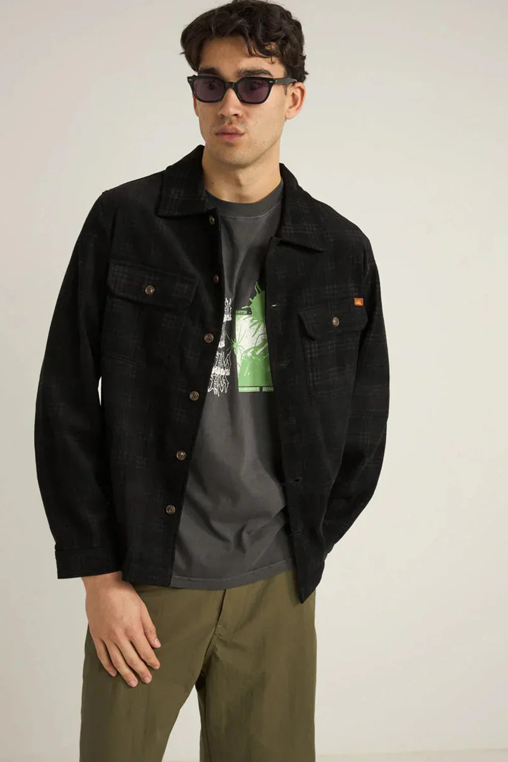 Cord Check Overshirt