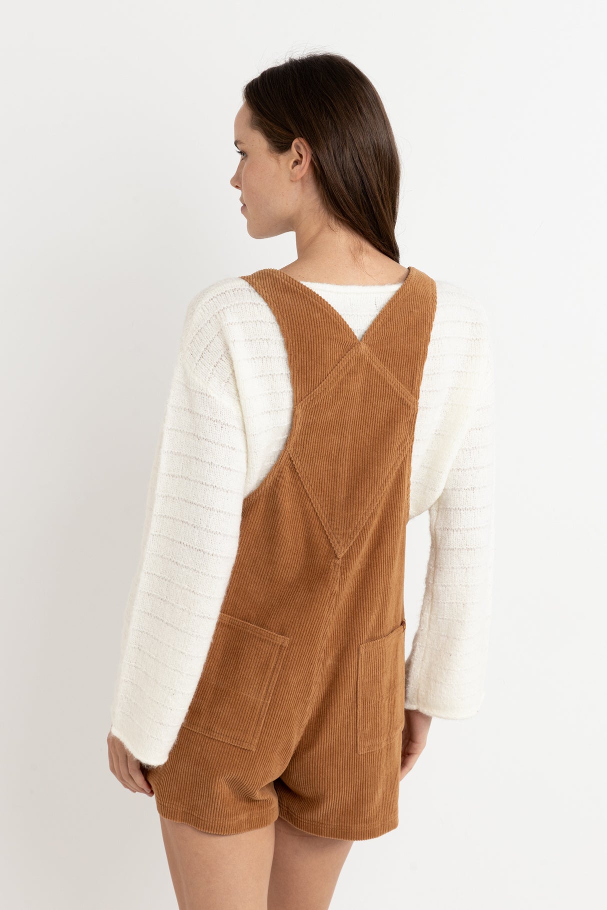 Cord Tide Short Overall