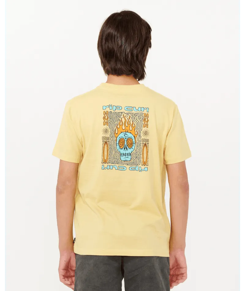 Cosmic Skull Tee - Boy - Beachin Surf