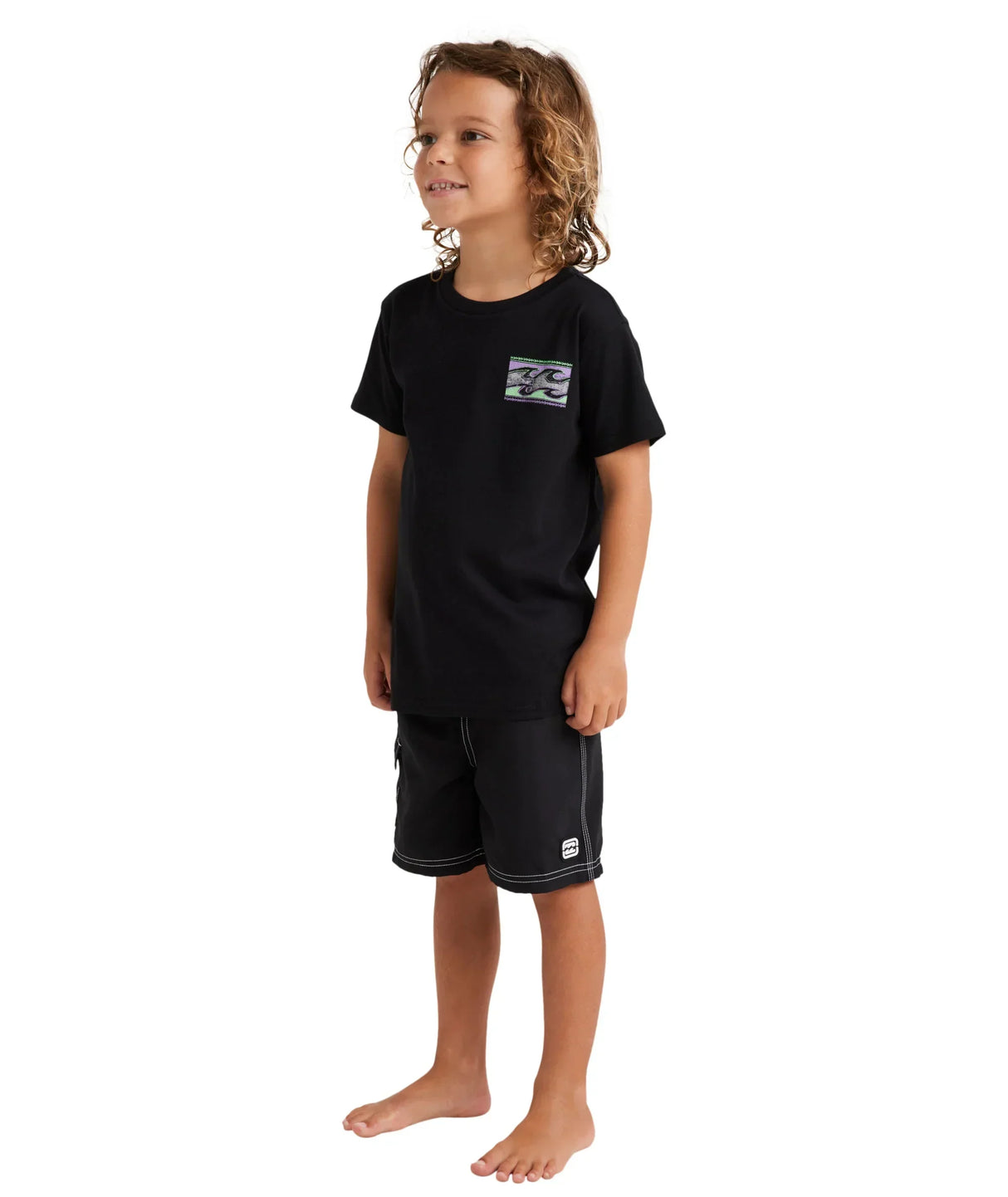 Crayon Wave Short Sleeve - Toddler