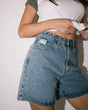 Cyprus High Denim Short - Beachin Surf