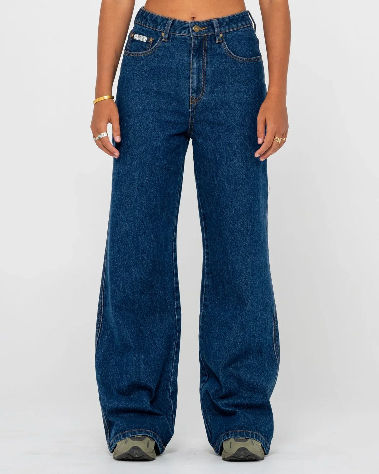 Cyprus High Waist Wide Leg Jeans