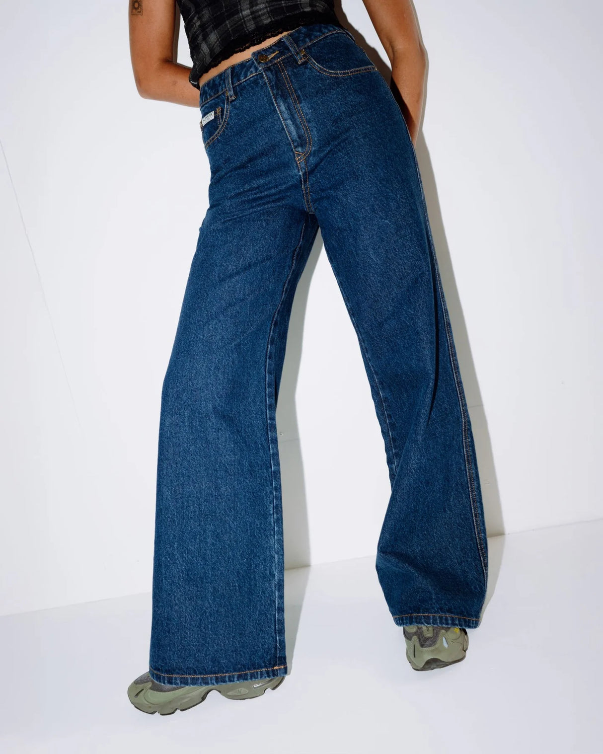 Cyprus High Waist Wide Leg Jeans - Beachin Surf