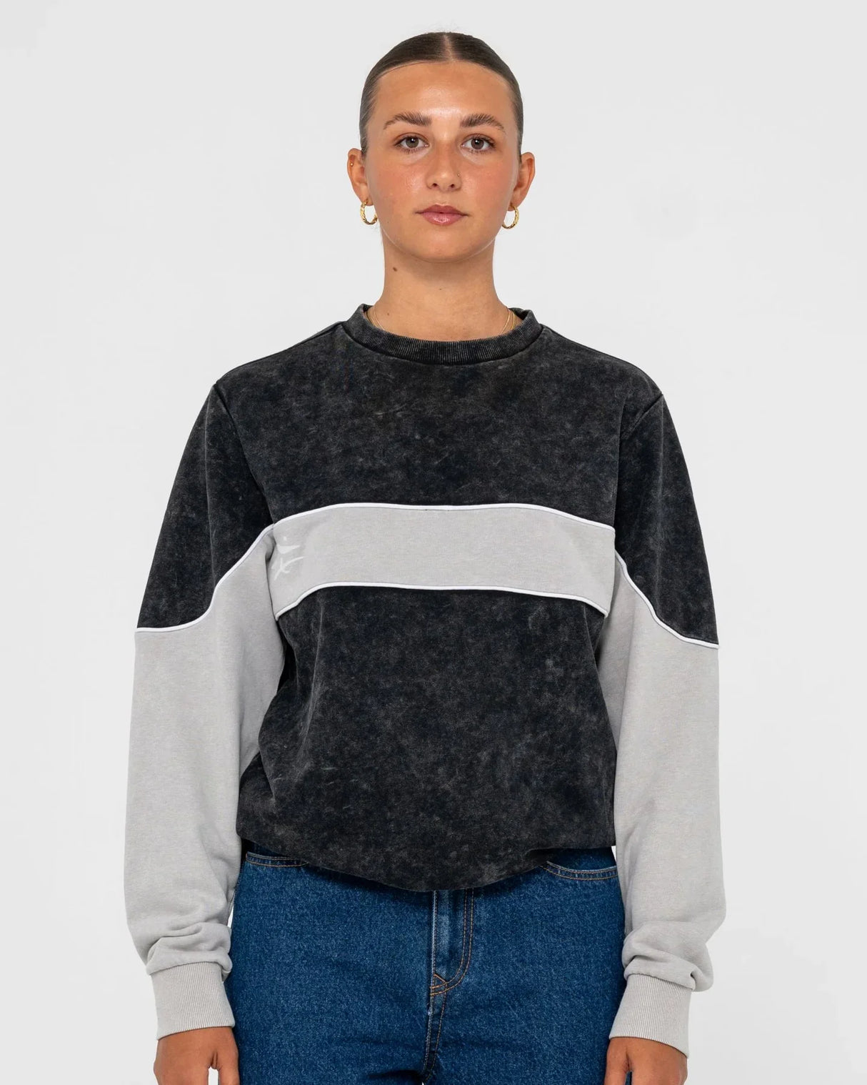 Davie Oversize Crew Fleece