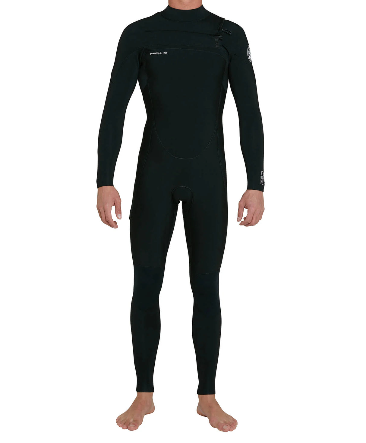 Defender 4/3Mm Steamer Chest Zip Wetsuit - Black - Beachin Surf