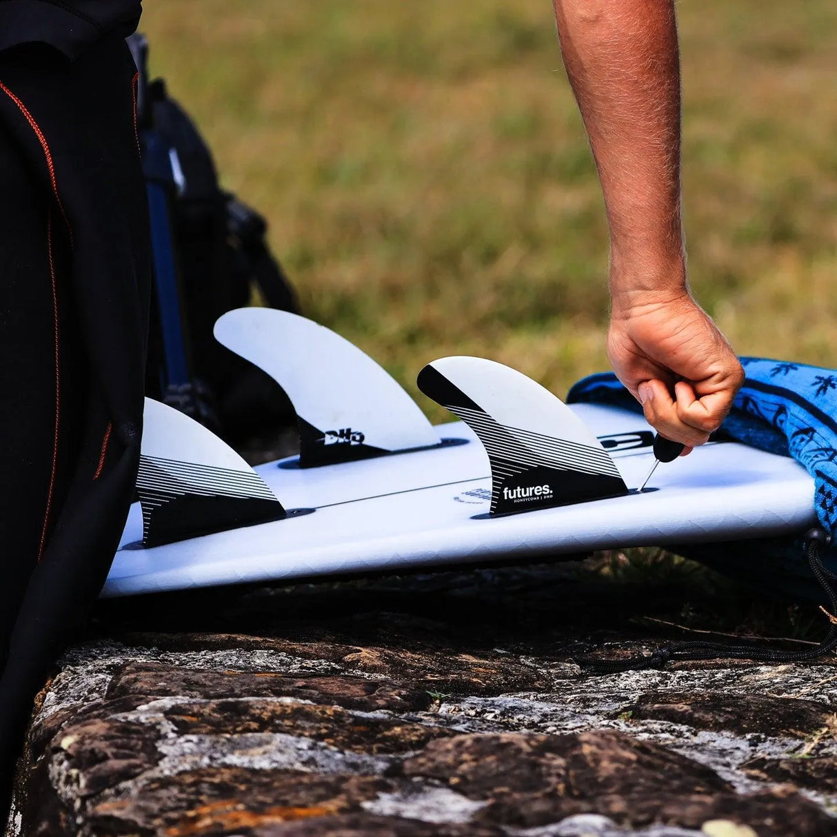 Dhd Large Thruster - Beachin Surf