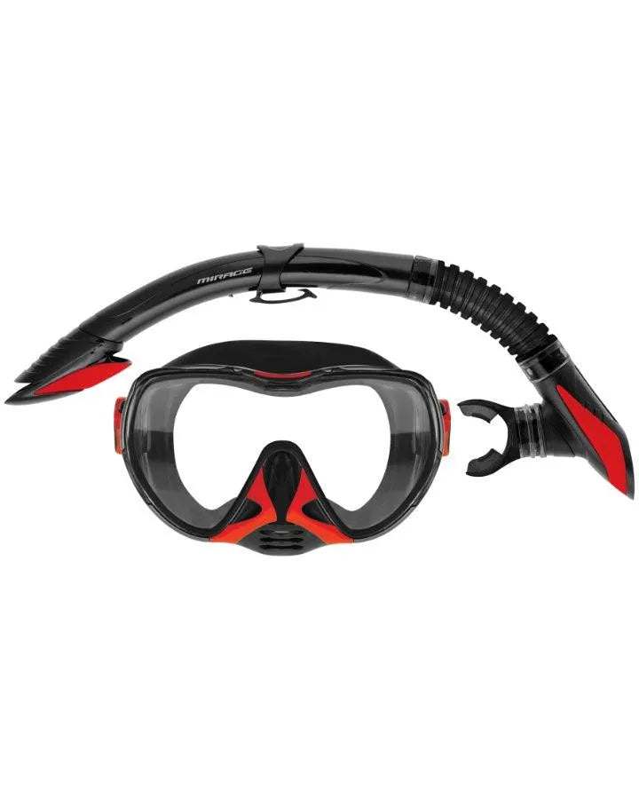 Diamond Silicone Mask & Snorkel- Adult - Beachin Surf