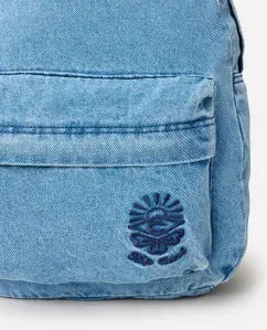 Distressed Denim 10L Backpack - Beachin Surf
