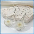 DRIED FLOWER TEARDROP EARRINGS - Beachin Surf