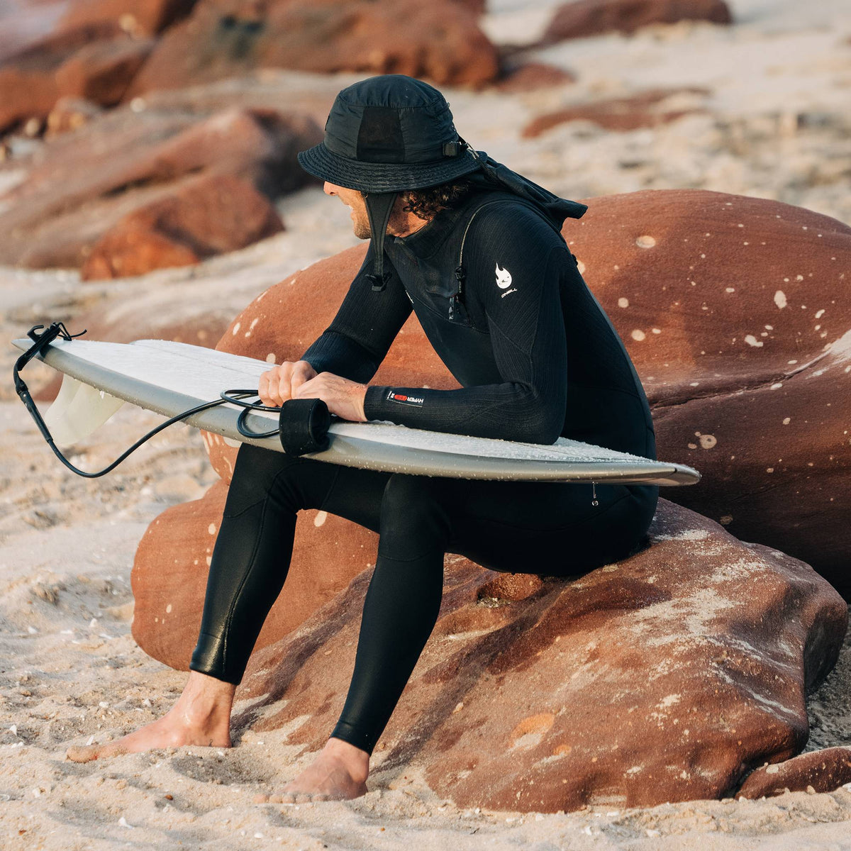 O'Neill Eclipse Bucket Surf Hat 3.0 Black