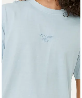 Fade Out Emb Tee - Beachin Surf