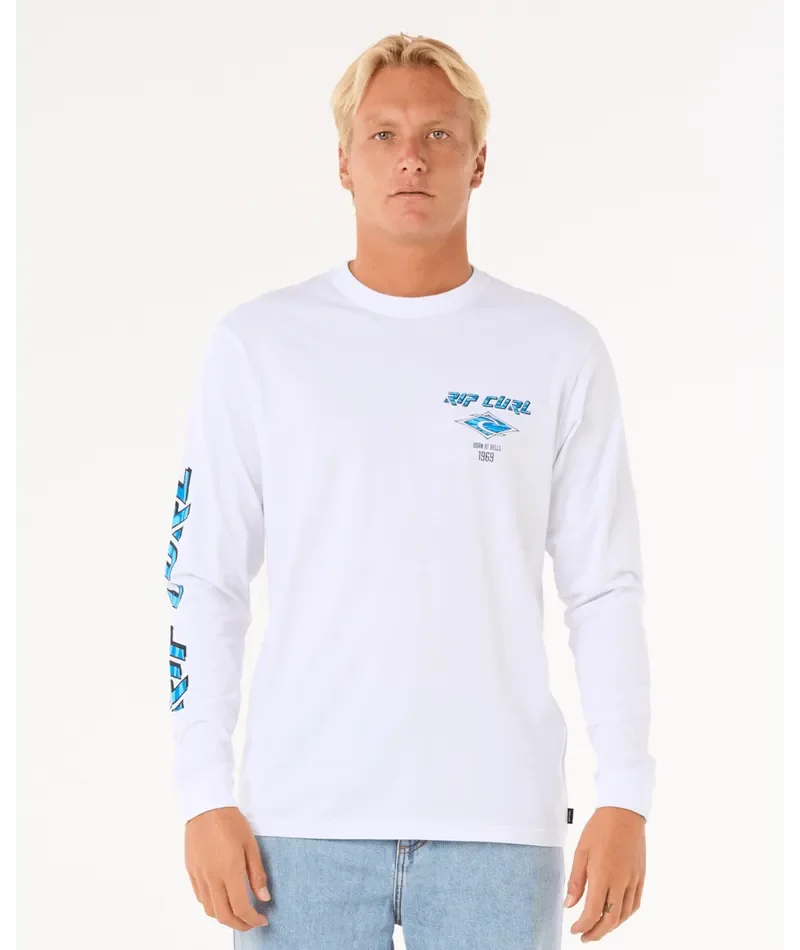 fade-out-icon-long-sleeve-tee-beachin-surf-32193 - Beachin Surf