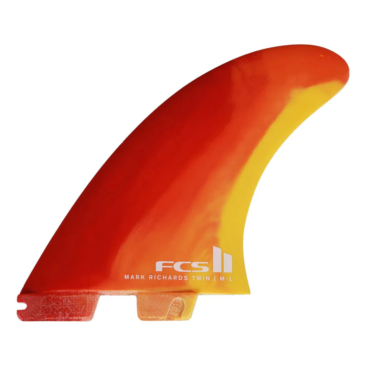 FCS II Mark Richards Twin + Stabiliser Fin Set - Beachin Surf
