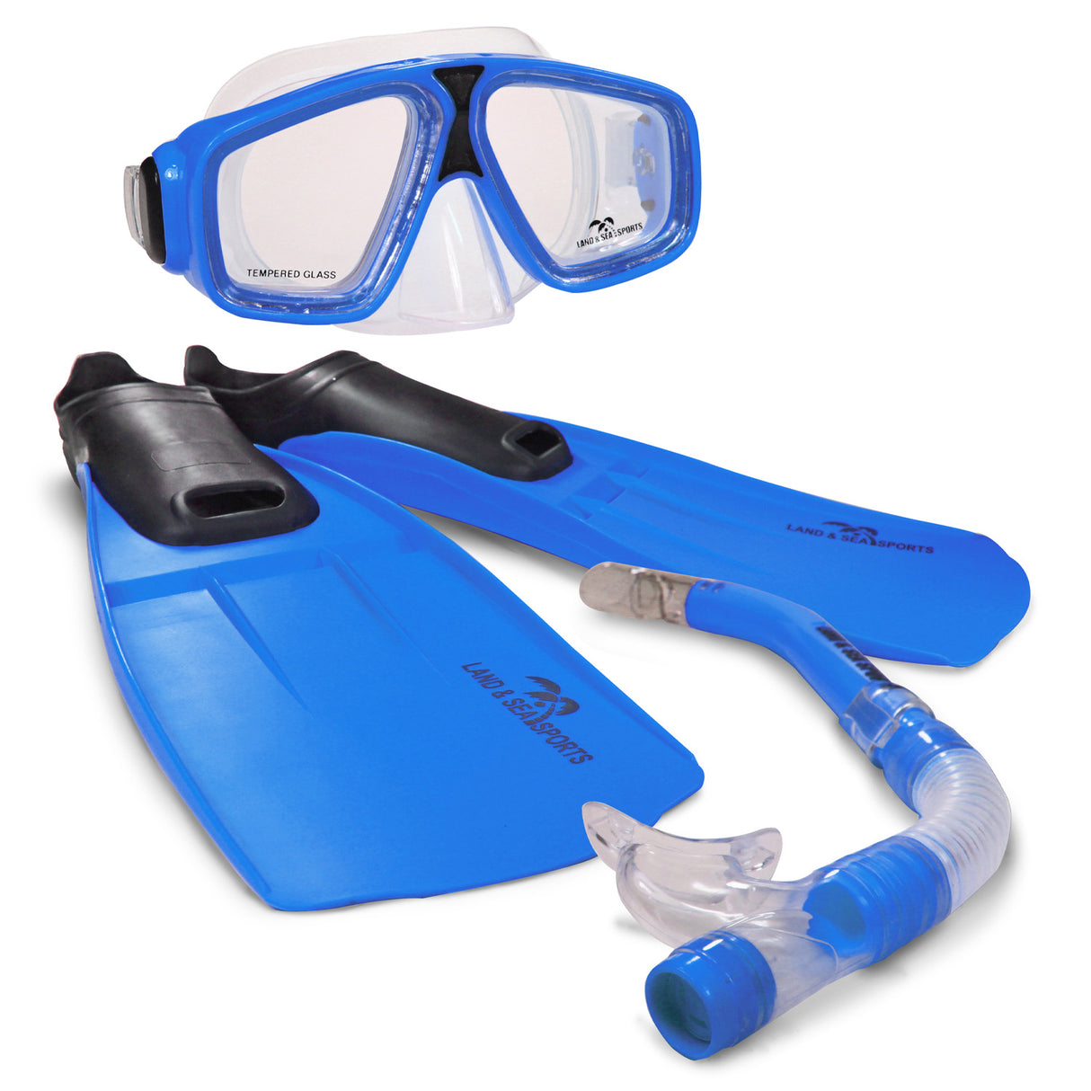 Land & Sea Adventurer Snorkelling Set Blue - Packshot
