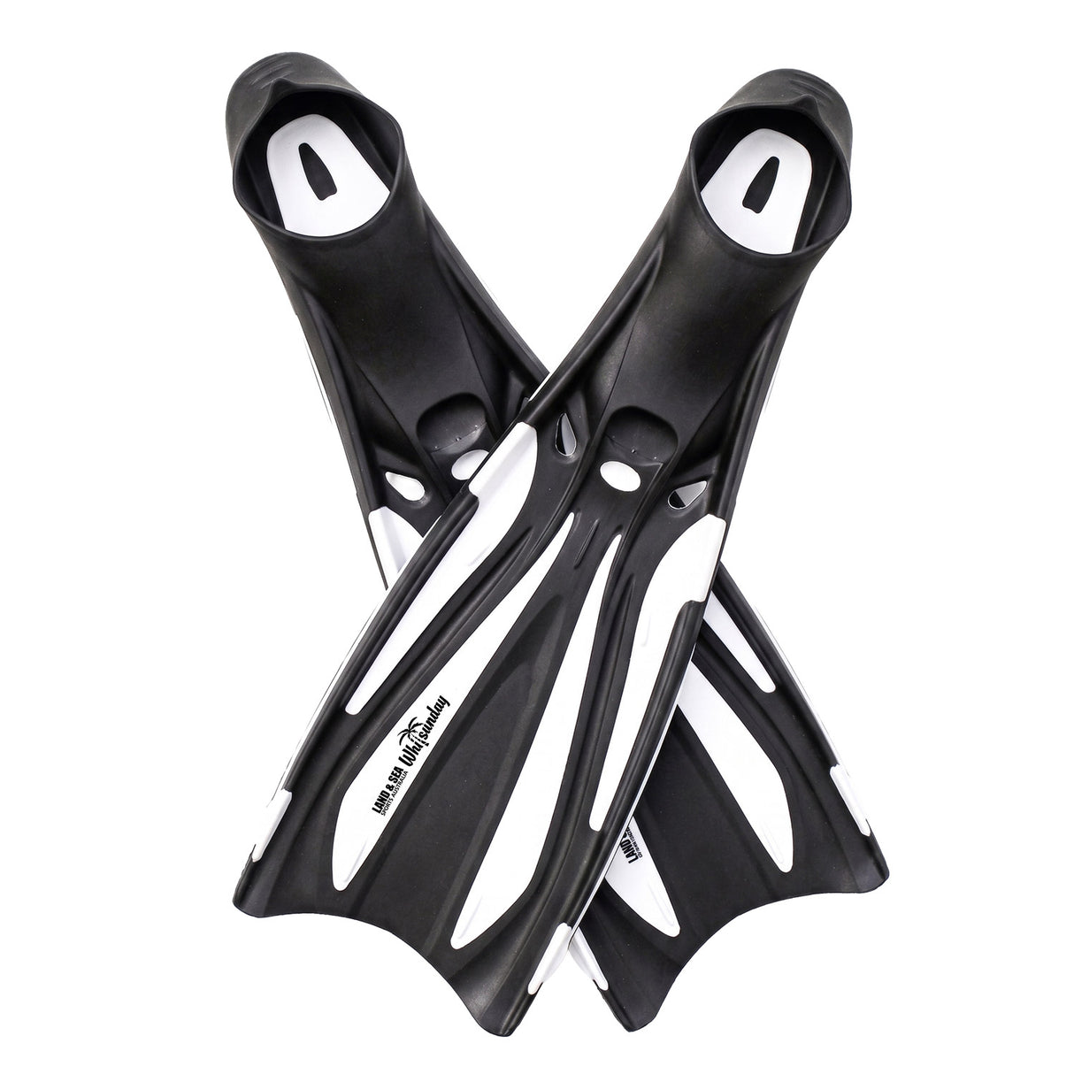 Land & Sea Whitsunday Snorkelling Set White - Fins