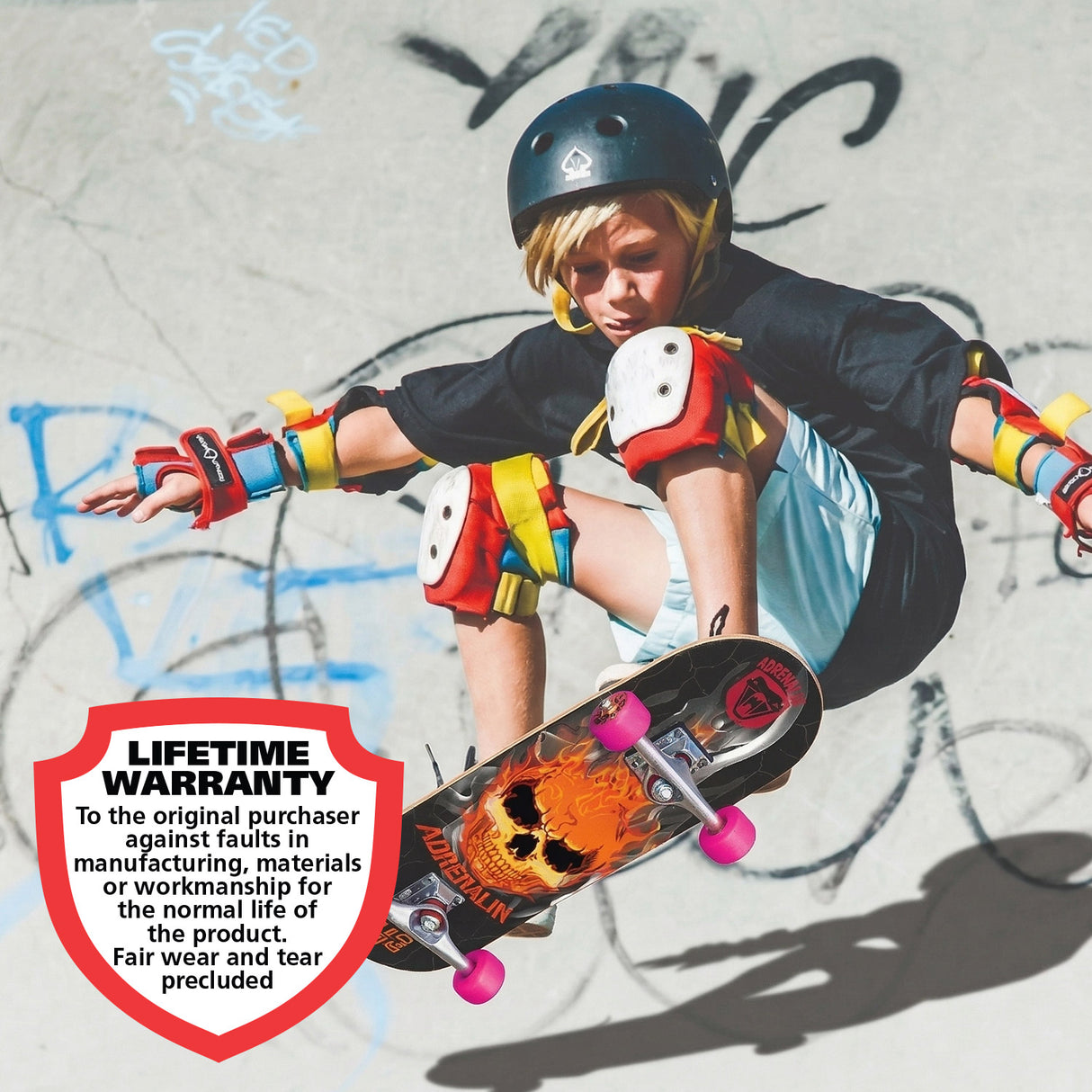 Adrenalin Kicker Inferno Skateboard - Lifestyle