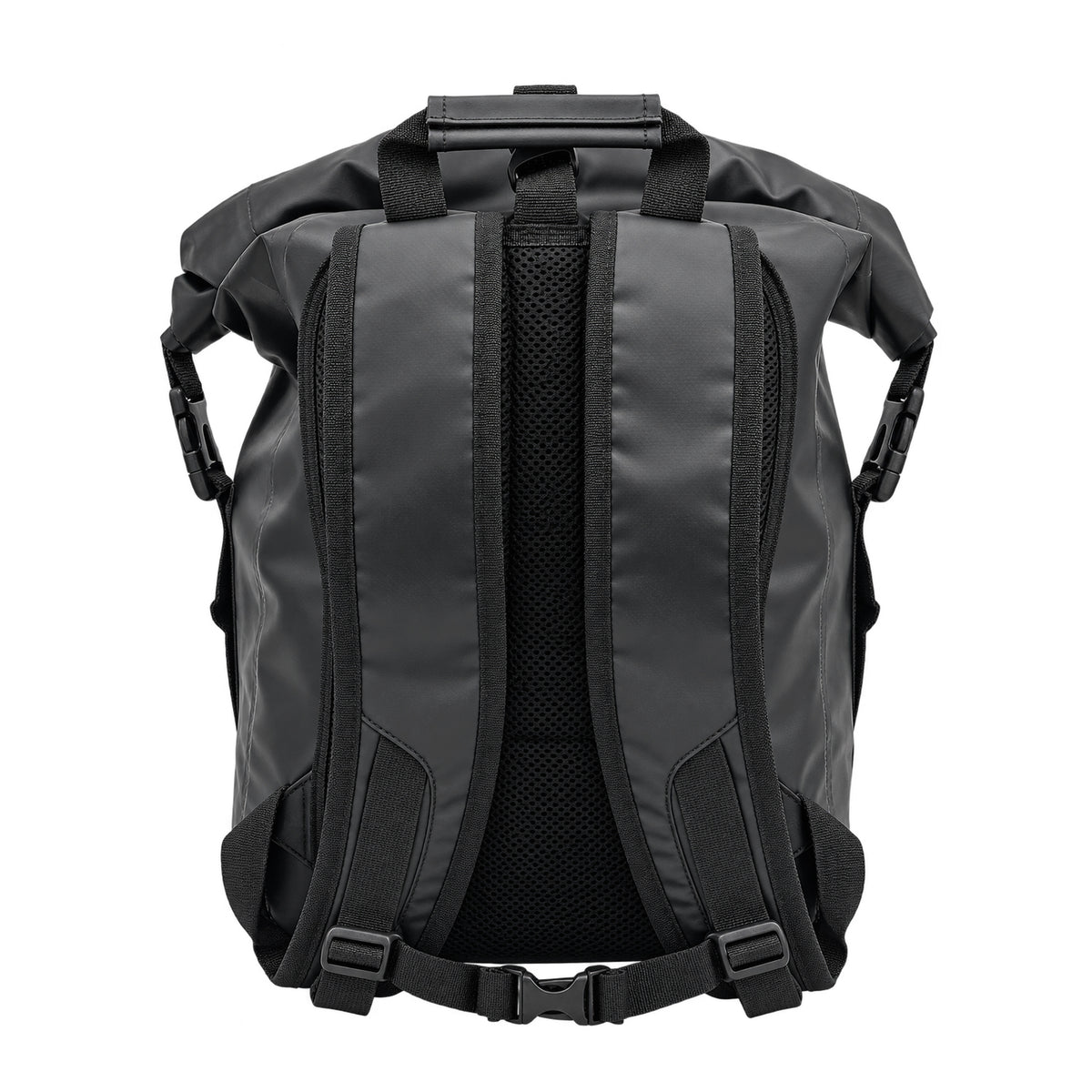 Land & Sea 30L Dry Backpack Black - Back