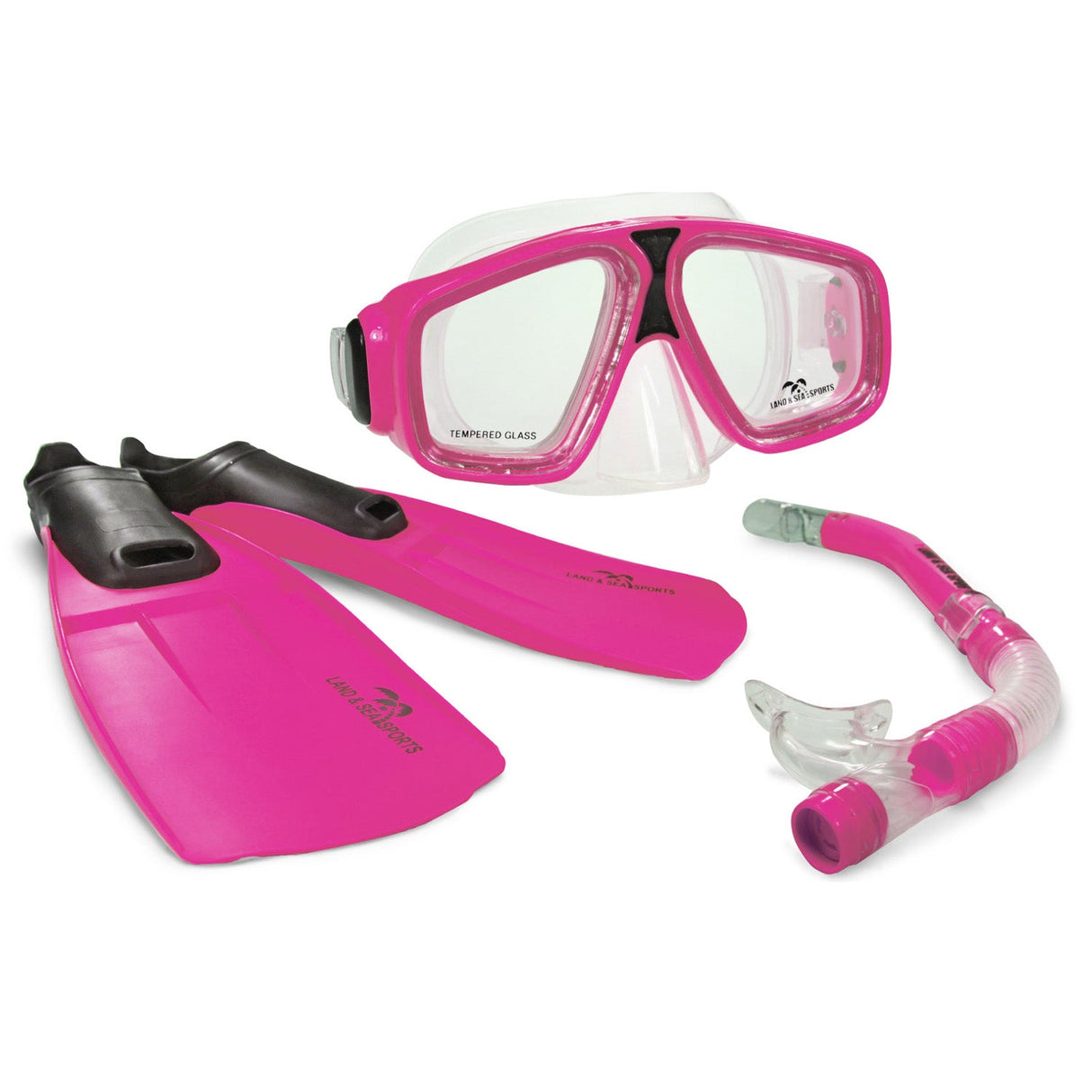 Land & Sea Adventurer Snorkelling Set Pink - Packshot