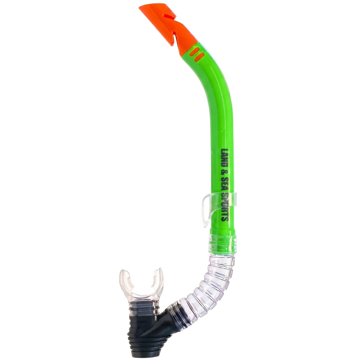 Land & Sea Sports Clearwater Diamond Clear Set Lime - Snorkel