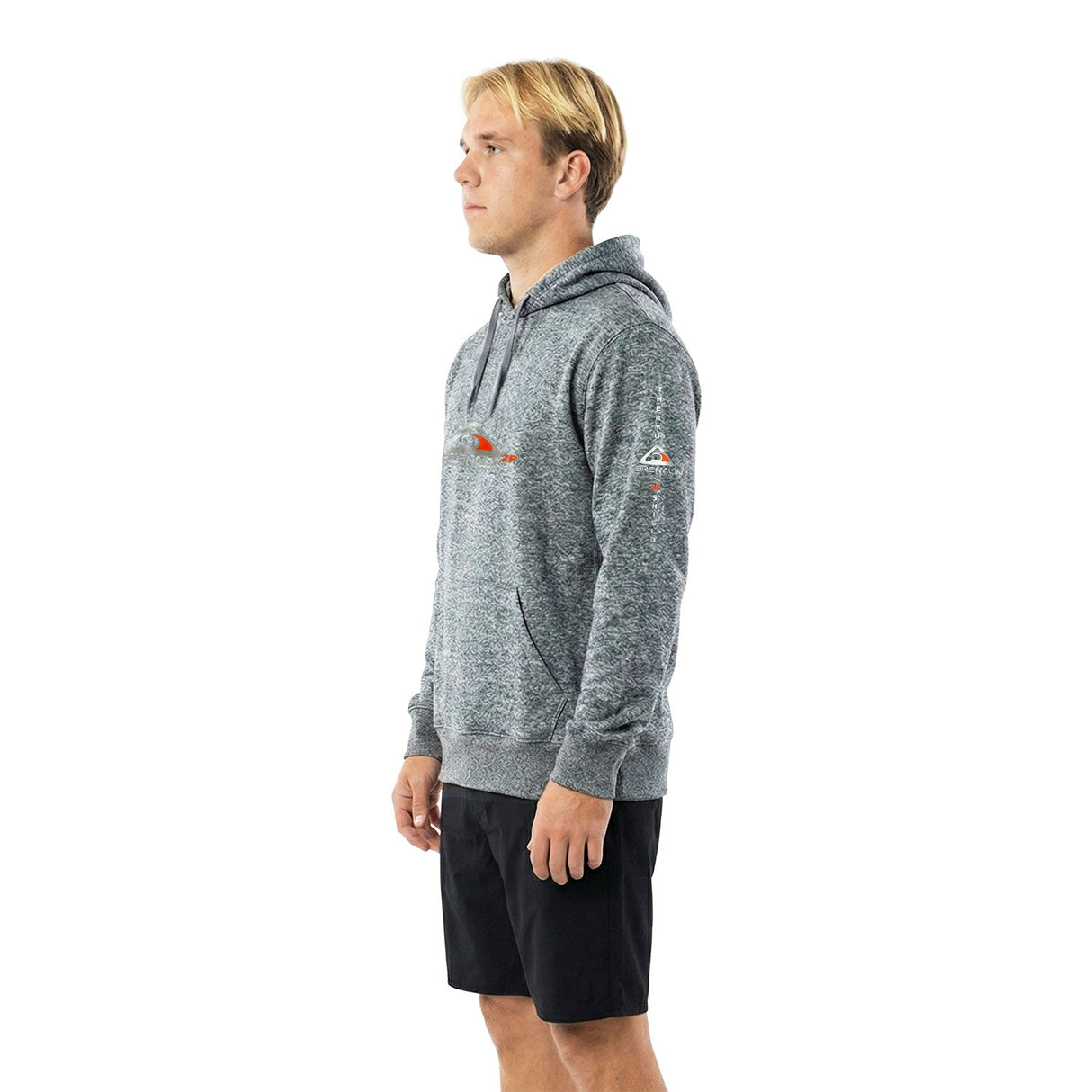 Adrenalin 2P Thermo Hoodie Grey - Side Zoomed
