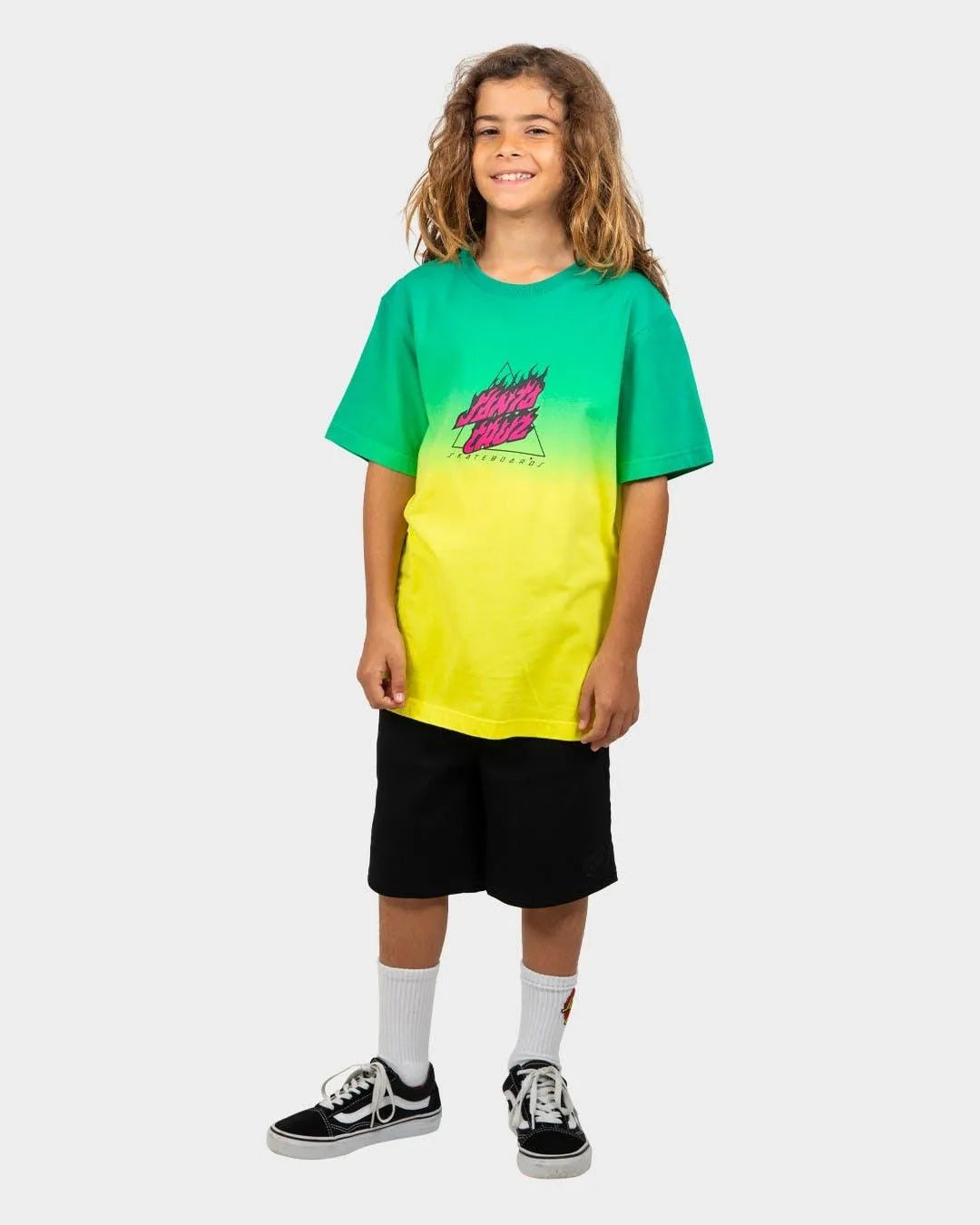 Flamed Not A Dot Santa Cruz Boys S/S T-Shirt - Beachin Surf