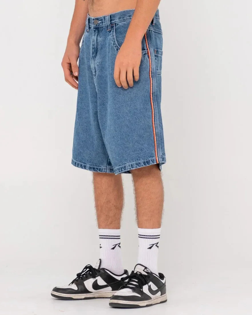 Flip Daddy 2.0 Jort - Middy Blue/Red Gold