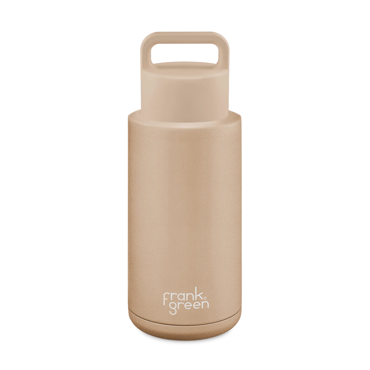 Frank Green Ceramic Reusable Bottle (Grip Finish) With Grip Lid - 34Oz / 1,000Ml - Beachin Surf