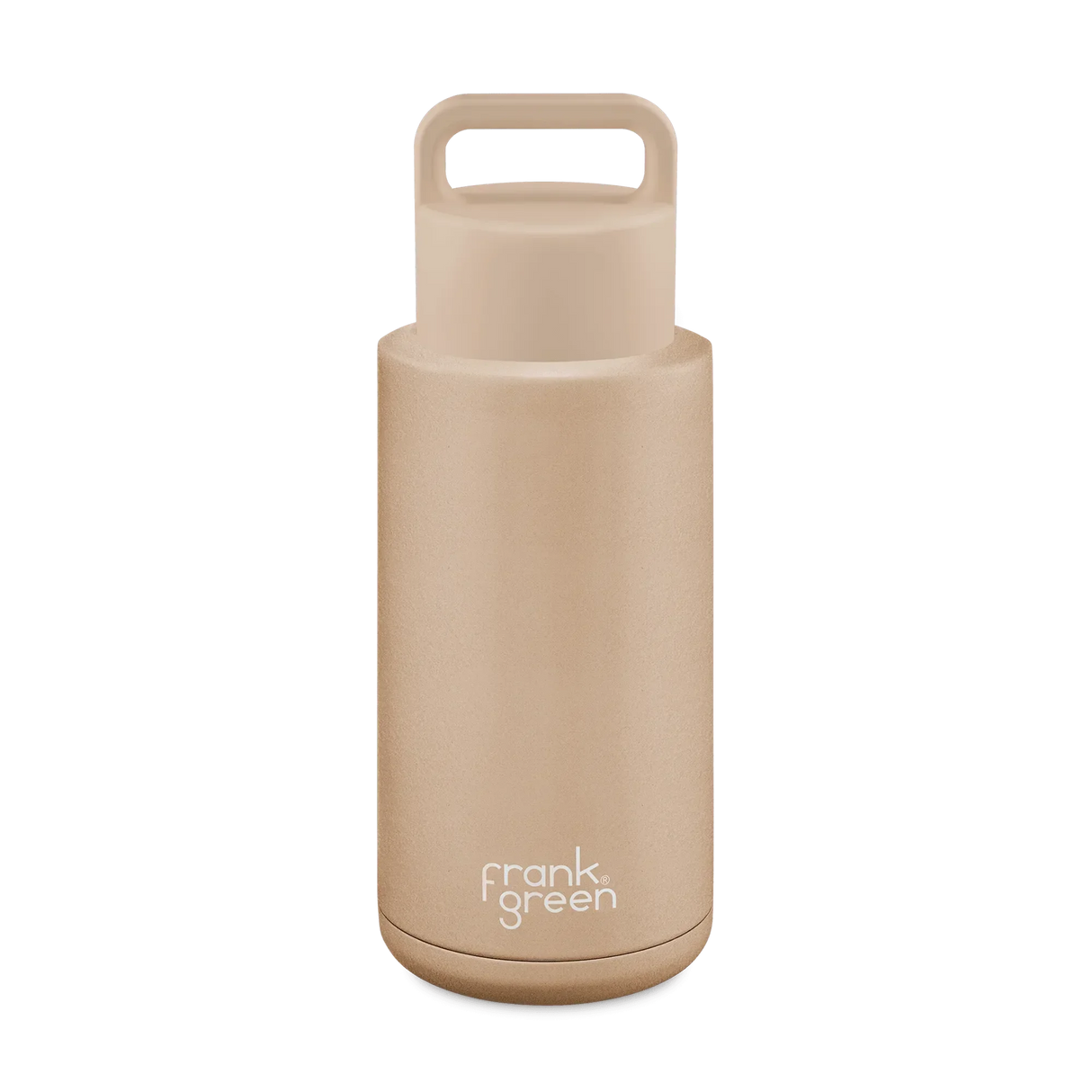 Frank Green Ceramic Reusable Bottle (Grip Finish) With Grip Lid - 34Oz / 1,000Ml