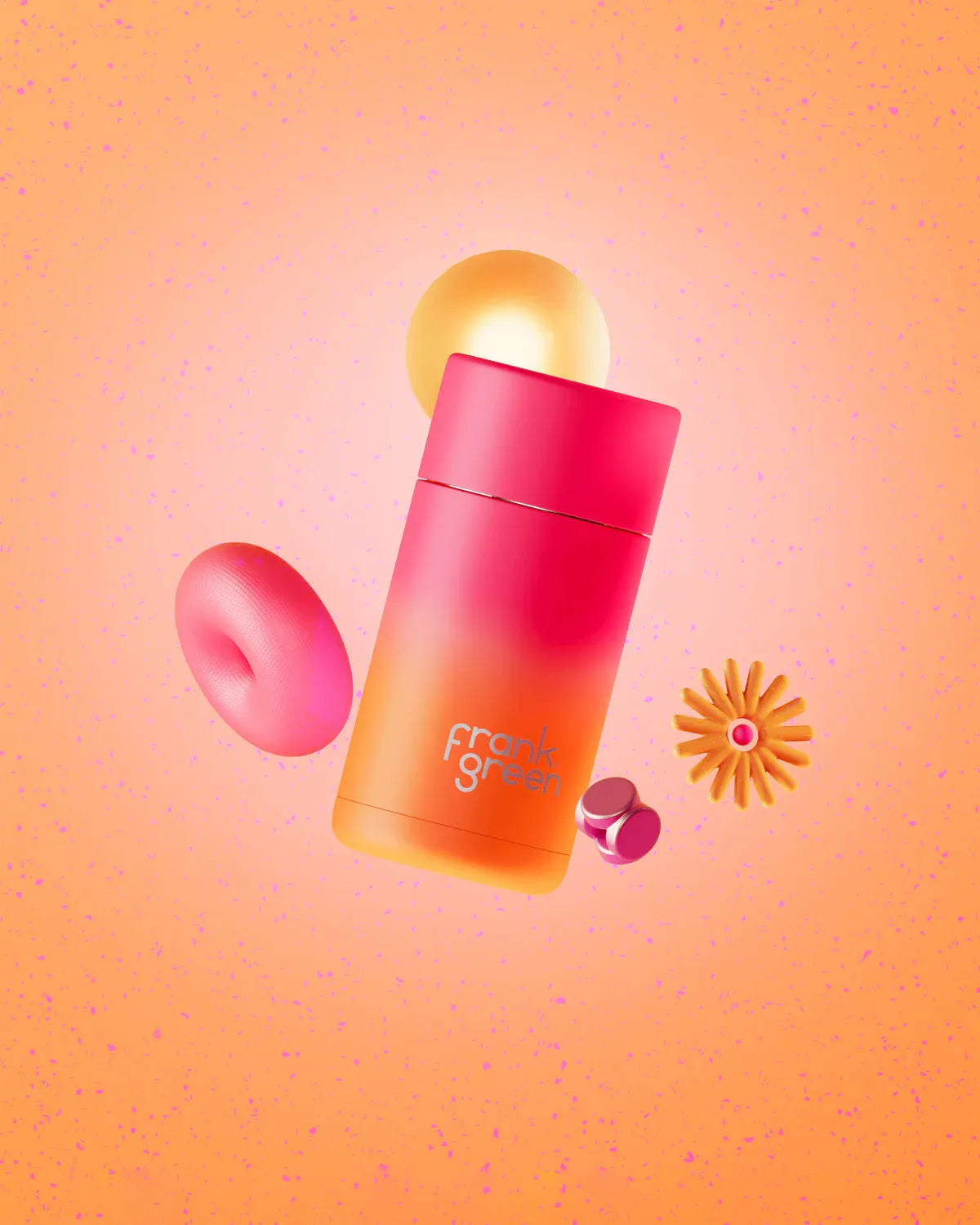 Frank Green Gradient Ceramic Reusable Cup 12Oz / 355Ml - Beachin Surf