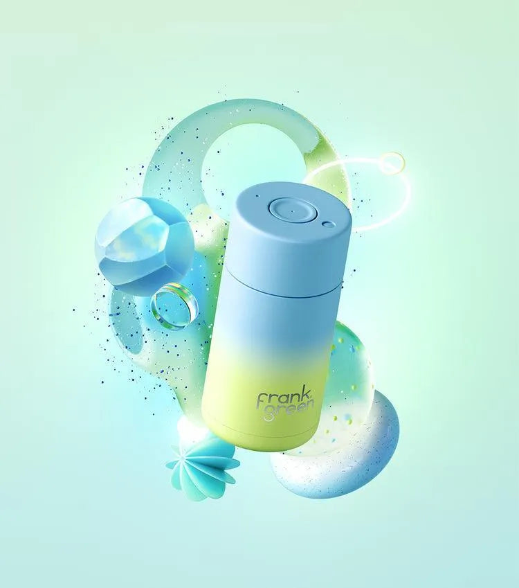 Frank Green Gradient Ceramic Reusable Cup 12Oz / 355Ml - Beachin Surf