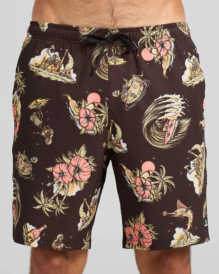 Frothin Out 19" Swim Volley Short - Beachin Surf