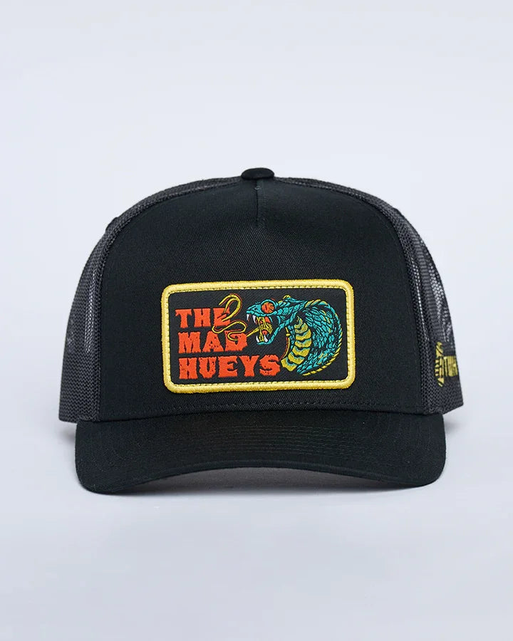 frothy-fanging-twill-trucker-black-bl001-H226M06007-1_1 - Beachin Surf