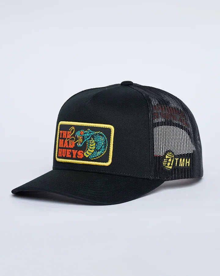 frothy-fanging-twill-trucker-black-bl001-H226M06007-3_1 - Beachin Surf