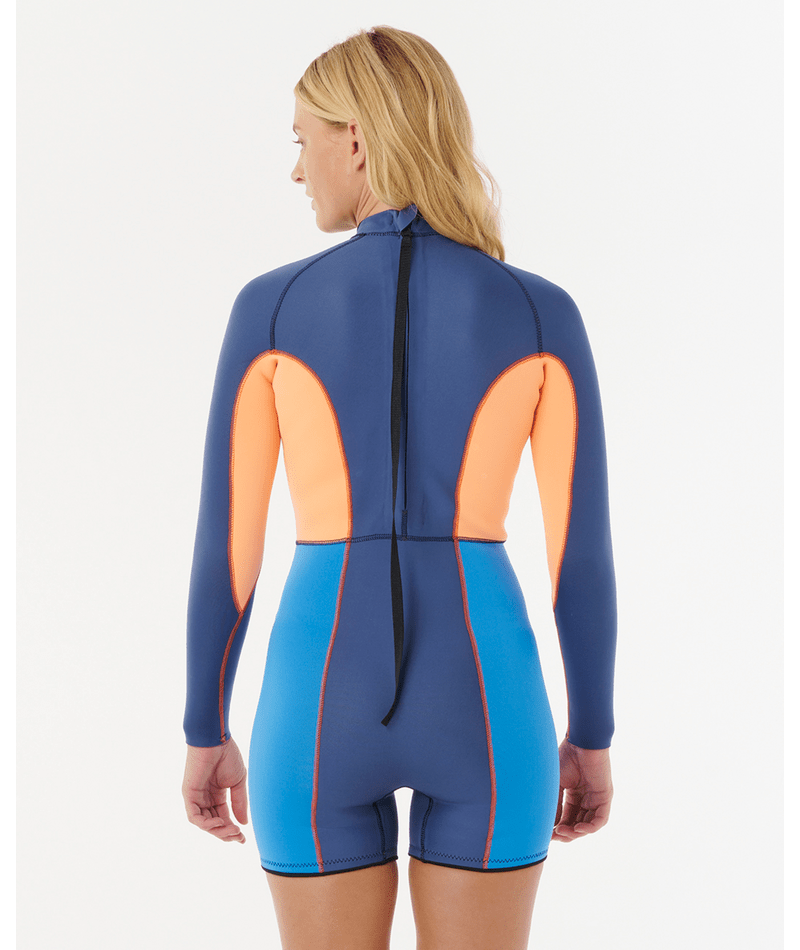 G-Bomb 2mm Long Sleeve Back Zip Springsuit - Beachin Surf