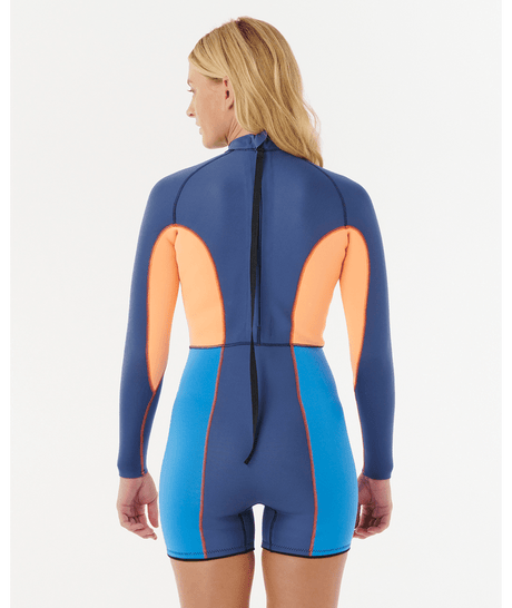 G-Bomb 2mm Long Sleeve Back Zip Springsuit - Beachin Surf