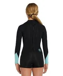 Girl'S Bahia 2Mm Ls Mid Spring Suit Wetsuit - Beachin Surf