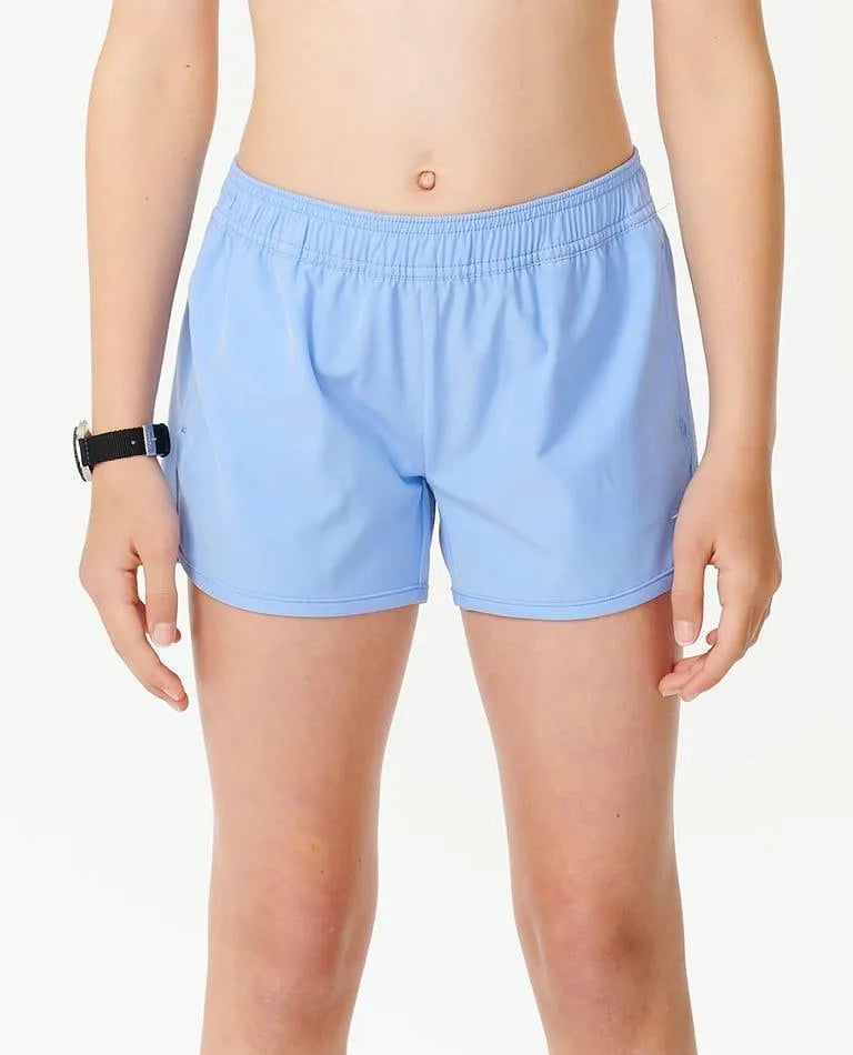 Girl Surf Essentials 3" Boardshort (8 - 14 Years) - Beachin Surf