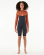Girls Dawn Patrol Back Zip Long Sleeve Springsuit - Beachin Surf