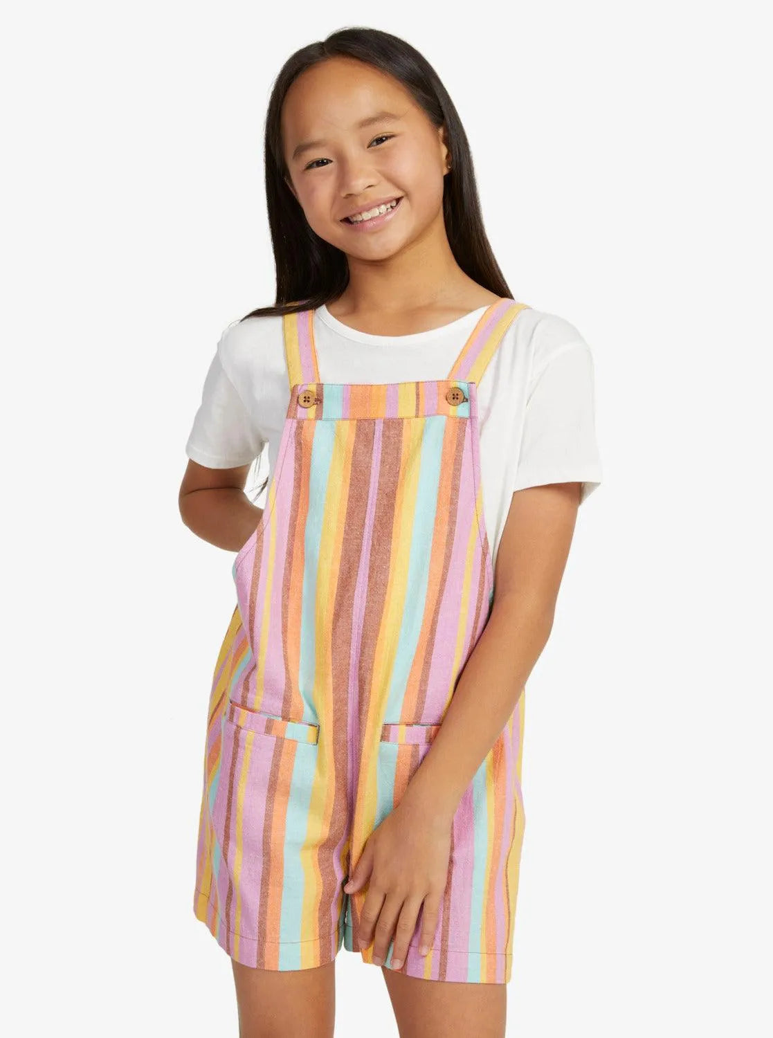 Girls More Than I Can Say Linen Playsuit - Beachin Surf