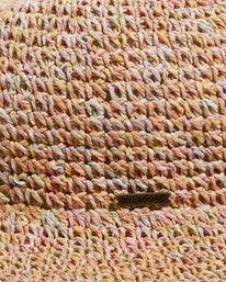 Girls Rainbow Straw Hat - Beachin Surf