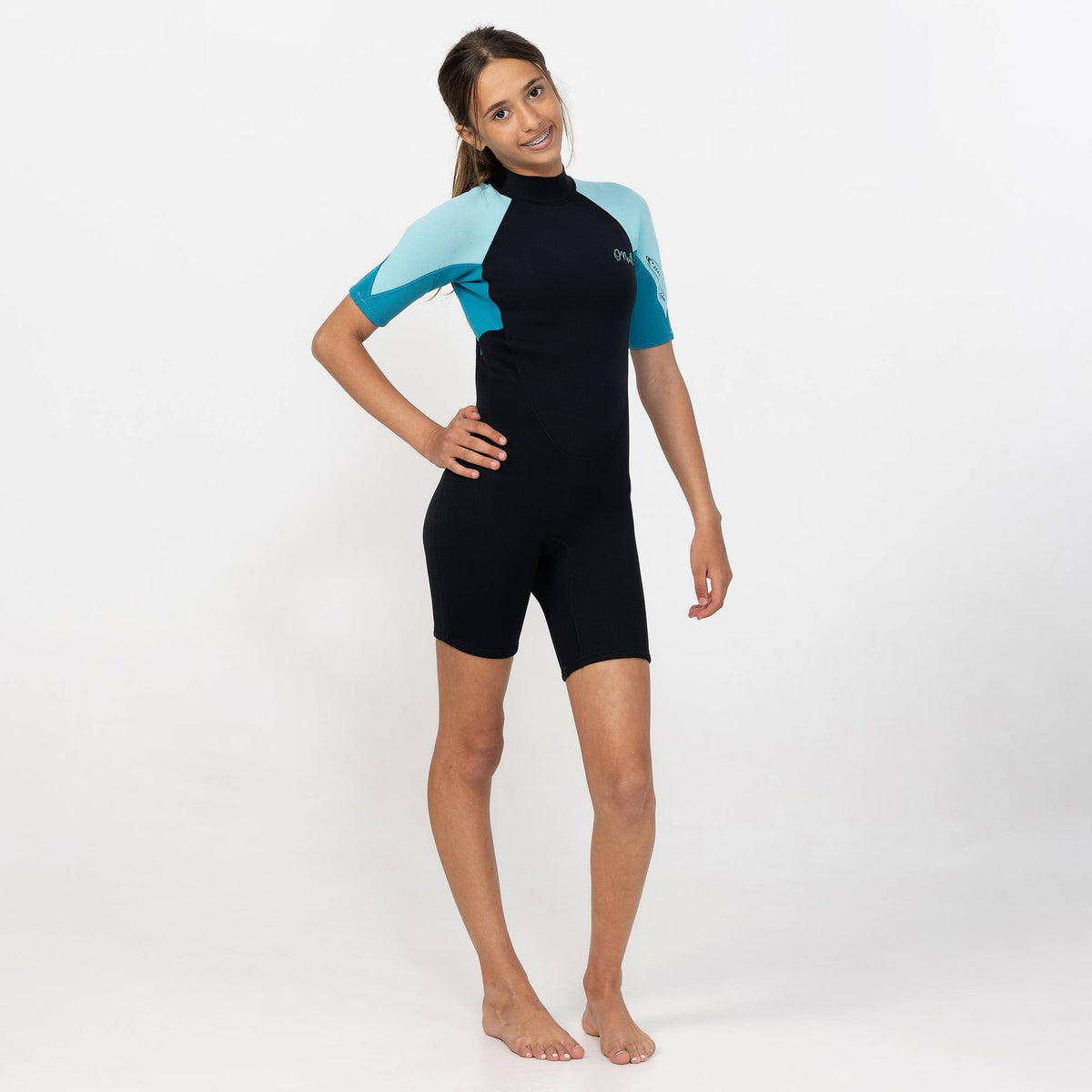 O'Neill Girls Reactor 2mm Spring Suit Bright Blue