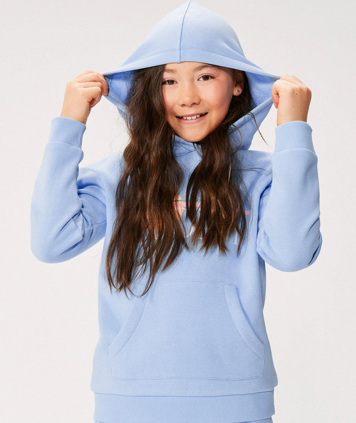 Girls Surf Feeling Brushed A Hoodie - Beachin Surf