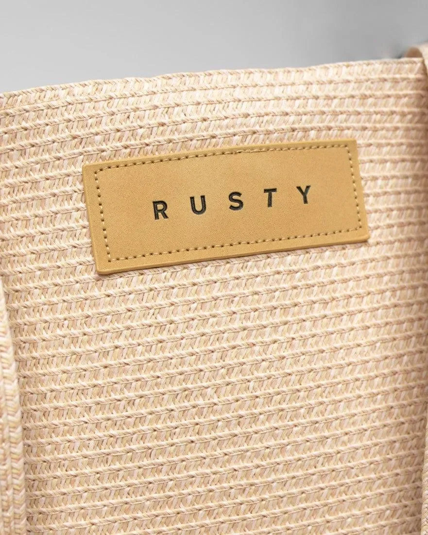 Gisele Straw Beach Bag