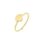 Gold Seashell Ring