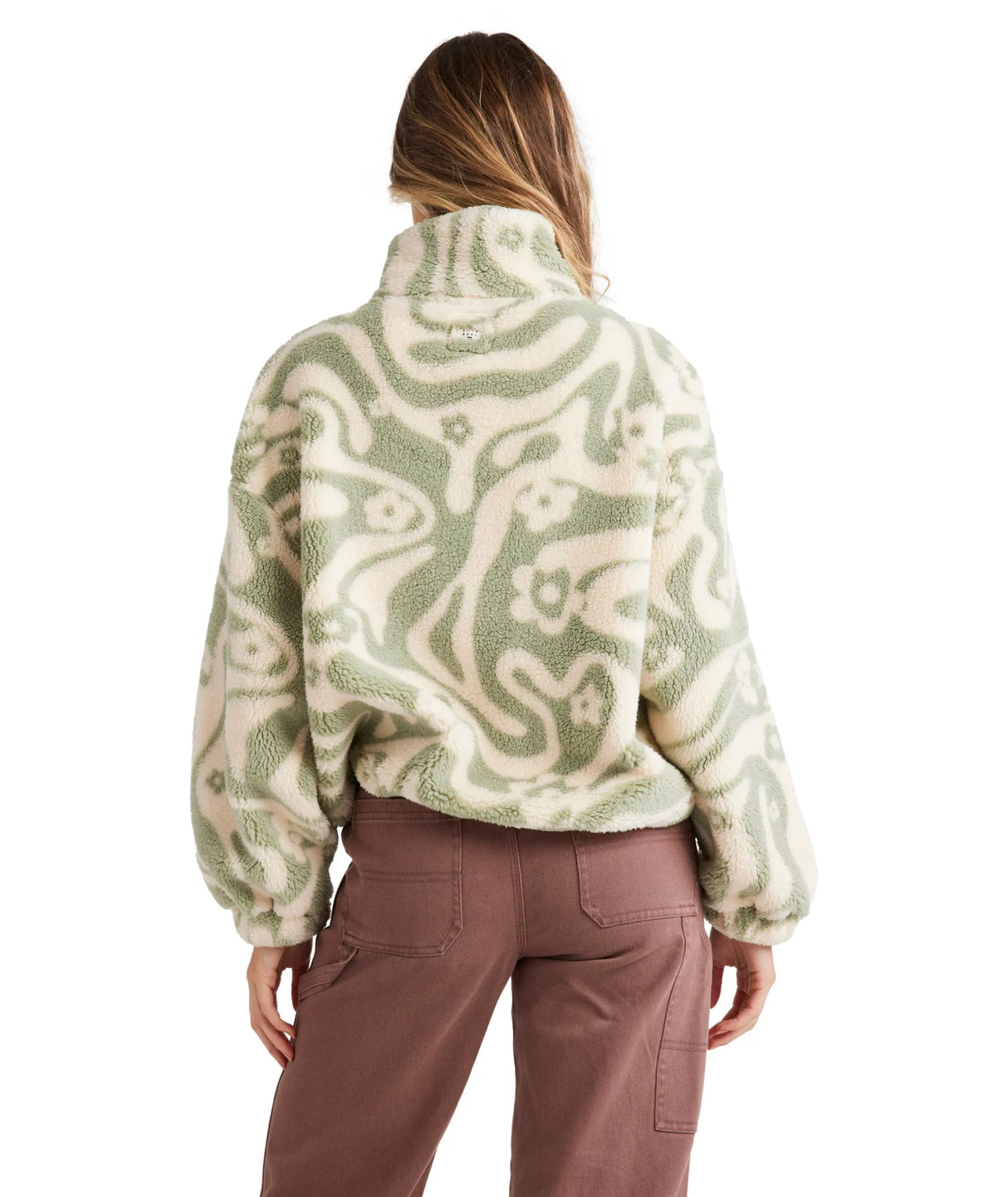 Golden Groove Half Zip Crew - Beachin Surf