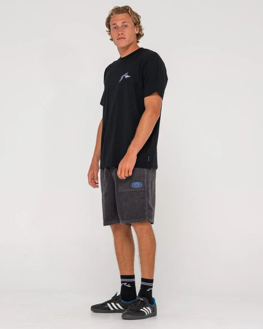 Gr8Ful H8Ful Short Sleeve Graphic Tee - Beachin Surf