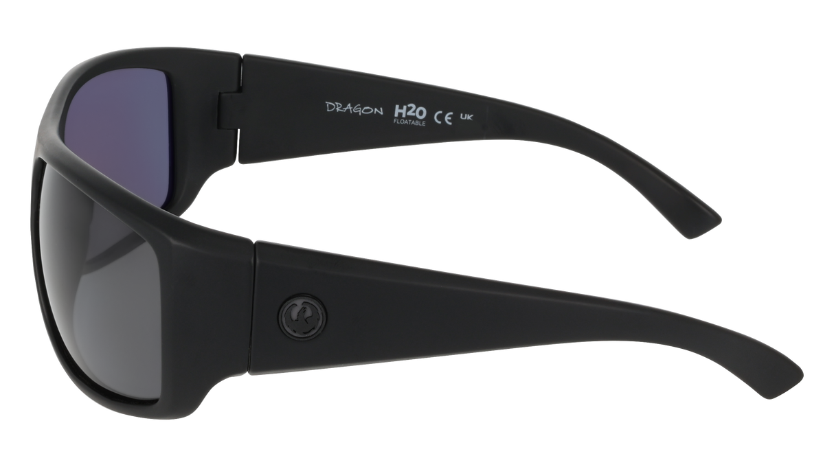 Dragon Vantage 2.0 - Matte Black w/ LUMALENS Smoke Polar