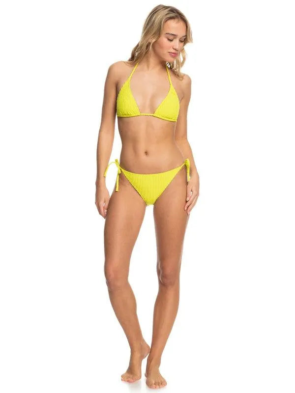 Happy Rib Tie Side Bikini Bottoms - Beachin Surf